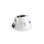 Collerette spot encastrable ronde asymétrique - Faible UGR - Découpe Ø85mm