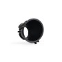 Collerette spot encastrable ronde asymétrique - Faible UGR - Découpe Ø85mm