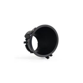 Collerette spot encastrable ronde asymétrique - Faible UGR - Découpe Ø85mm