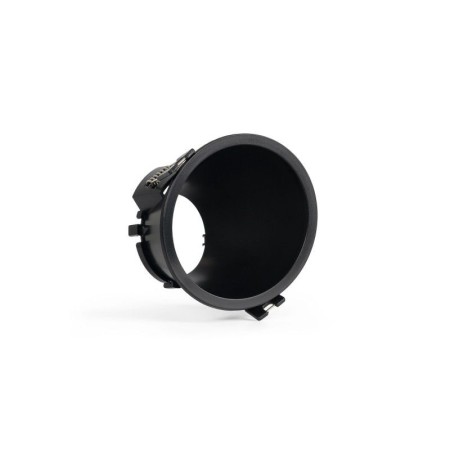Collerette spot encastrable ronde asymétrique - Faible UGR - Découpe Ø85mm