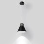 Suspension LED à usage commercial 36W - Blanc neutre 4300K - IRC95 - Driver KeGu - Noir