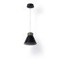 Suspension LED à usage commercial 36W - Blanc neutre 4300K - IRC95 - Driver KeGu - Noir