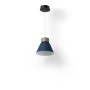 Suspension LED à usage commercial 36W - Blanc neutre 4300K - IRC95 - Driver KeGu - Bleu