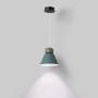Suspension LED à usage commercial 36W - Blanc neutre 4300K - IRC95 - Driver KeGu - Gris