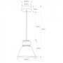Suspension LED 36W spéciale boucherie - Driver KeGu