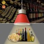 Suspension LED 36W spéciale or et vin - Driver KeGu