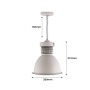 Cloche LED 36W spéciale poissonnerie