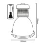 Cloche LED 30W spécial poissons et fruits de mer