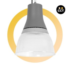 Suspension LED commerciale CCT réglable sur 2 températures de 3000-4000ºK - (25W / 40W / 60W / 80W) - UGR19 - Driver Lifud