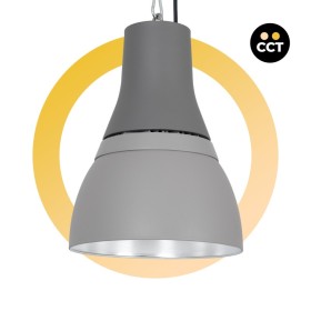 Suspension LED commerciale CCT réglable sur 2 températures de 3000-4000ºK - (25W / 40W / 60W / 80W) - UGR19 - Driver Lifud 0-10V