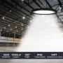 Suspension LED industrielle - 100W - IP65 - 110lm/W - 5 ans de garantie