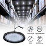Suspension LED industrielle 100W - 100lm/W - IP65 - 5 ans de garantie