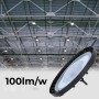 Suspension LED industrielle 100W - 100lm/W - IP65 - 5 ans de garantie