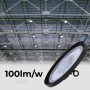 Suspension LED industrielle 150W - 100lm/W - IP65 - 5 ans de garantie