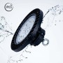 Suspension industrielle LED - 150W - PHILIPS Lumileds - Driver LIFUD - Blanc froid 5000K - IP65 - Garantie 7 ans