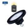 Suspension industrielle LED - 150W - PHILIPS Lumileds - Driver LIFUD - Blanc froid 5000K - IP65 - Garantie 7 ans