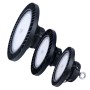 Suspension industrielle LED - 150W - PHILIPS Lumileds - Driver LIFUD - Blanc froid 5000K - IP65 - Garantie 7 ans