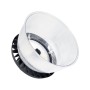 Diffuseur en polycarbonate pour suspension industrielle LED B8155-150W BL - B8150-150 BL - Angle 90°