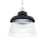 Diffuseur en polycarbonate pour suspension industrielle LED B8155-150W BL - B8150-150 BL - Angle 90°