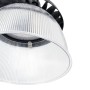 Diffuseur en polycarbonate pour suspension industrielle LED B8155-150W BL - B8150-150 BL - Angle 90°