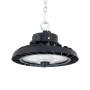 Supension LED UFO industrielle 150W - CCT réglable sur 3 températures différentes de 3000-5000ºK - 170lm/W - Driver LIFUD - IP65