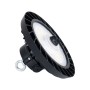 Supension LED UFO industrielle 150W - CCT réglable sur 3 températures différentes de 3000-5000ºK - 170lm/W - Driver LIFUD - IP65
