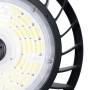 Supension LED UFO industrielle 150W - CCT réglable sur 3 températures différentes de 3000-5000ºK - 170lm/W - Driver LIFUD - IP65