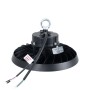 Supension LED UFO industrielle 150W - CCT réglable sur 3 températures différentes de 3000-5000ºK - 170lm/W - Driver LIFUD - IP65