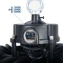 Supension LED UFO industrielle 150W - CCT réglable sur 3 températures différentes de 3000-5000ºK - 170lm/W - Driver LIFUD - IP65