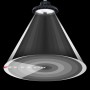 Supension LED UFO industrielle 150W - CCT réglable sur 3 températures différentes de 3000-5000ºK - 170lm/W - Driver LIFUD - IP65