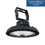 Supension LED UFO industrielle 150W - CCT réglable sur 3 températures différentes de 3000-5000ºK - 170lm/W - Driver LIFUD - IP65