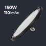Suspension LED industrielle - 150W - IP65 - 110lm/W - 5 ans de garantie