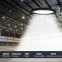 Suspension LED industrielle - 150W - IP65 - 110lm/W - 5 ans de garantie