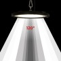 Suspension LED industrielle - 200W - IP65 - 110lm/W - 5 ans de garantie
