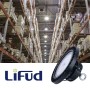 Suspension industrielle LED - 100W - PHILIPS Lumileds - Driver LIFUD - Blanc froid 5000K - IP65 - 7 ans de garantie