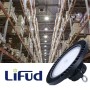 Suspension industrielle LED - 200W - PHILIPS Lumileds - Driver LIFUD - Blanc froid 5000K - IP65 - 7 ans de garantie