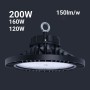 Suspension industrielle LED - 200W - PHILIPS Lumileds - Driver LIFUD - Blanc froid 5000K - IP65 - 7 ans de garantie
