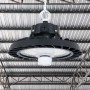 Suspension industrielle LED UFO 150W - CCT réglable sur 3 températures de 3000-5000ºK - Avec détecteur de mouvement - IP65