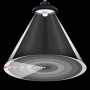 Suspension industrielle LED UFO 150W - CCT réglable sur 3 températures de 3000-5000ºK - Avec détecteur de mouvement - IP65