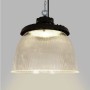 Diffuseur de lumière en polycarbonate pour suspension industrielle LED B8155-200W - B8150-200 - Angle 90°
