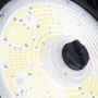 Suspension LED industrielle 200W - CCT réglable sur 3 températures de 3000-5000ºK - Driver LIFUD - IP65 - Garantie 10 ans