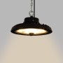 Suspension LED industrielle 200W - CCT réglable sur 3 températures de 3000-5000ºK - Driver LIFUD - IP65 - Garantie 10 ans