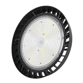 Cloche LED 150W ( 90W-120W-150W ) 27000Lm Driver Lifud à intensité variable 1-10V Puce Philips Blanc froid 6000K 90º
