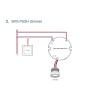 Driver dimmable DALI DT6 monochrome - 220-240V - Output 6-25V DC - 9W
