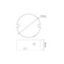 Driver dimmable DALI DT6 monochrome - 220-240V - Output 6-25V DC - 9W