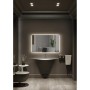 Miroir de Salle de Bain Lumineux "Italia" 100Cm Blanc Froid Anti-buée/Capteur On-Off [LIMEX-ITAL007/10070]