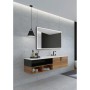 Miroir de Salle de Bain Lumineux "Suiza" 120Cm Blanc Froid/Naturel/Chaud Anti-buée/Capteur On-Off Intensité Variable [LIMEX-SUIZ