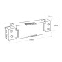 Driver dimmable par DALI + 1/0-10V + PUSH - 9-42V DC - 58W - Courant multiple (700-1400mA)