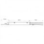 Driver pour linéaire LED CCT - Dimmable 0-10V + alimentation 12V - 30-42V DC - 44W - 650-1050mA