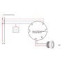 Driver DALI dimmable DT6 NFC monocolore 220-240V - Sortie 10-42V DC - 100-500mA - 10W